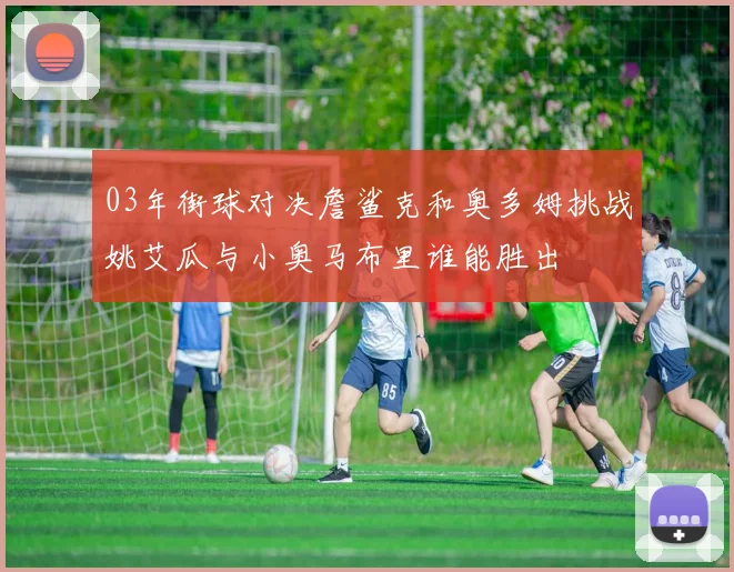 03年街球对决詹鲨克和奥多姆挑战姚艾瓜与小奥马布里谁能胜出
